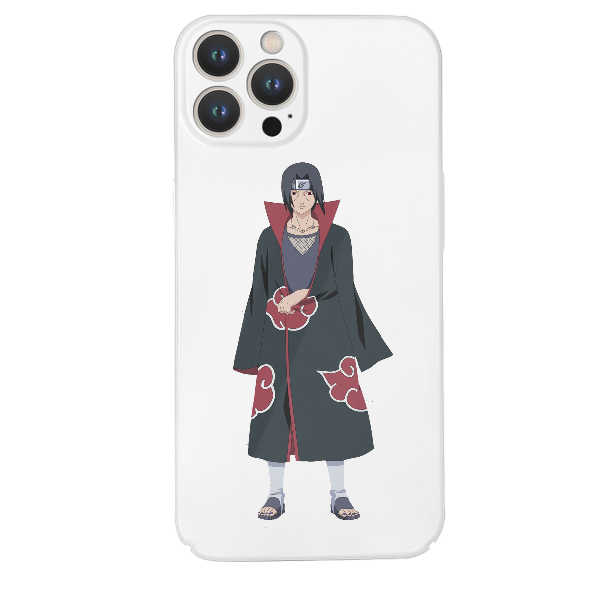 （画像用） NARUTO -ナルト- うちは イタチ Uchiha Itachi 【iPhone 14シリーズ対応】ハードケース